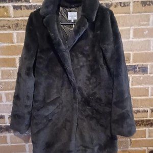 NWT Fat Boy Drab Green Felicity Fau Fur Coat -